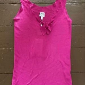 Armani pink tank top